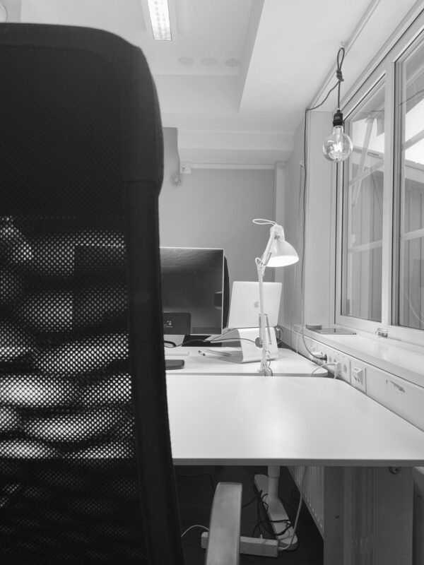 Egen skrivbordsplats på Gamla Banken Coworking
